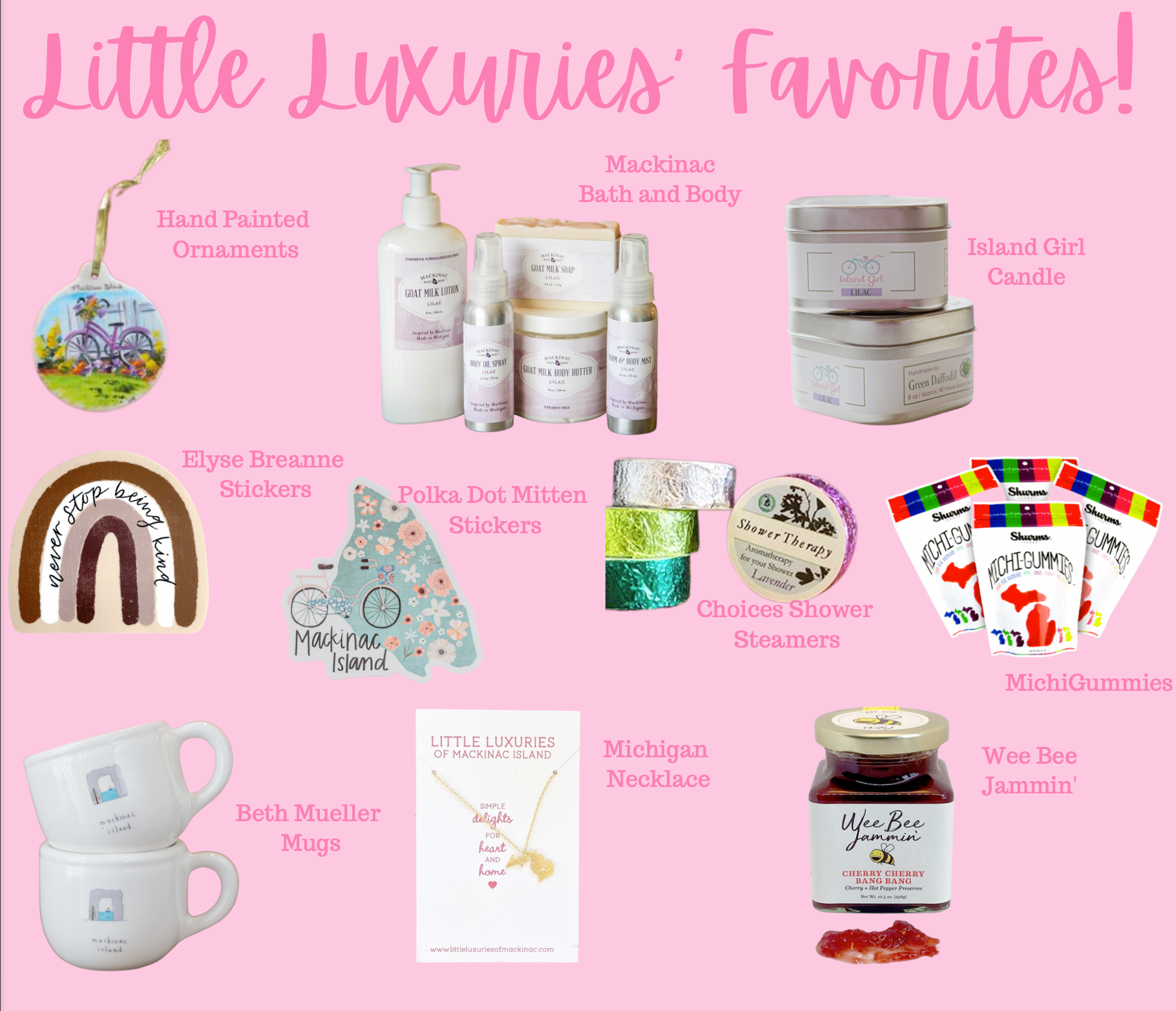 Beth Mueller I Mug – Little Luxuries of Mackinac Island