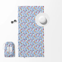 The Great Lakes Double Sided Quick Dry Beach Towel