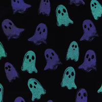 Black Toddler Ghost Glow Pajama Set