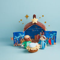 Musical Nativity Plush Set