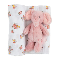 Swaddle And Rattle Set