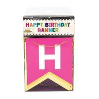Bold and Bright Birthday Banner