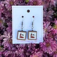 Wood Earrings | Red Cabin Studio
