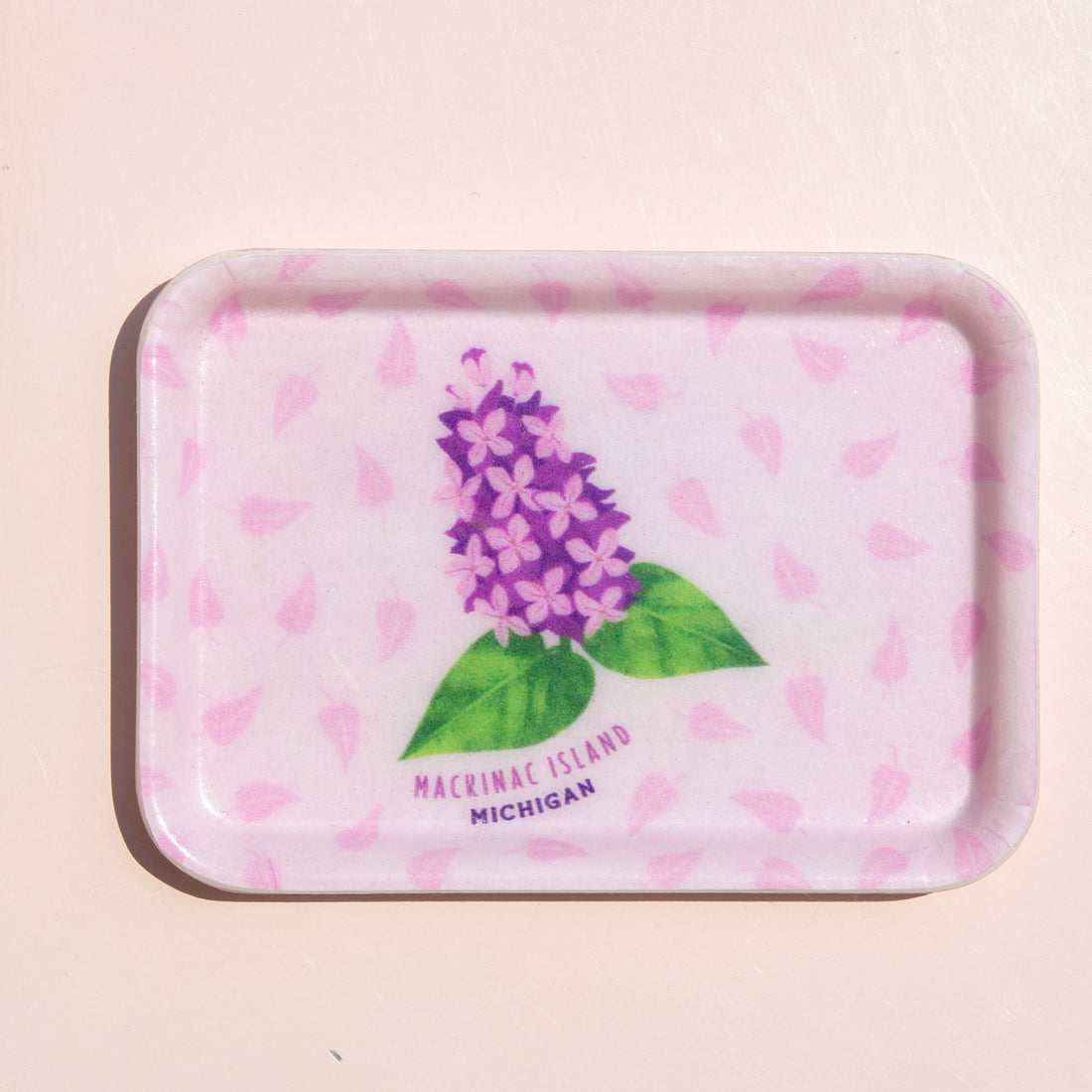 Island Girl Lilac Tray