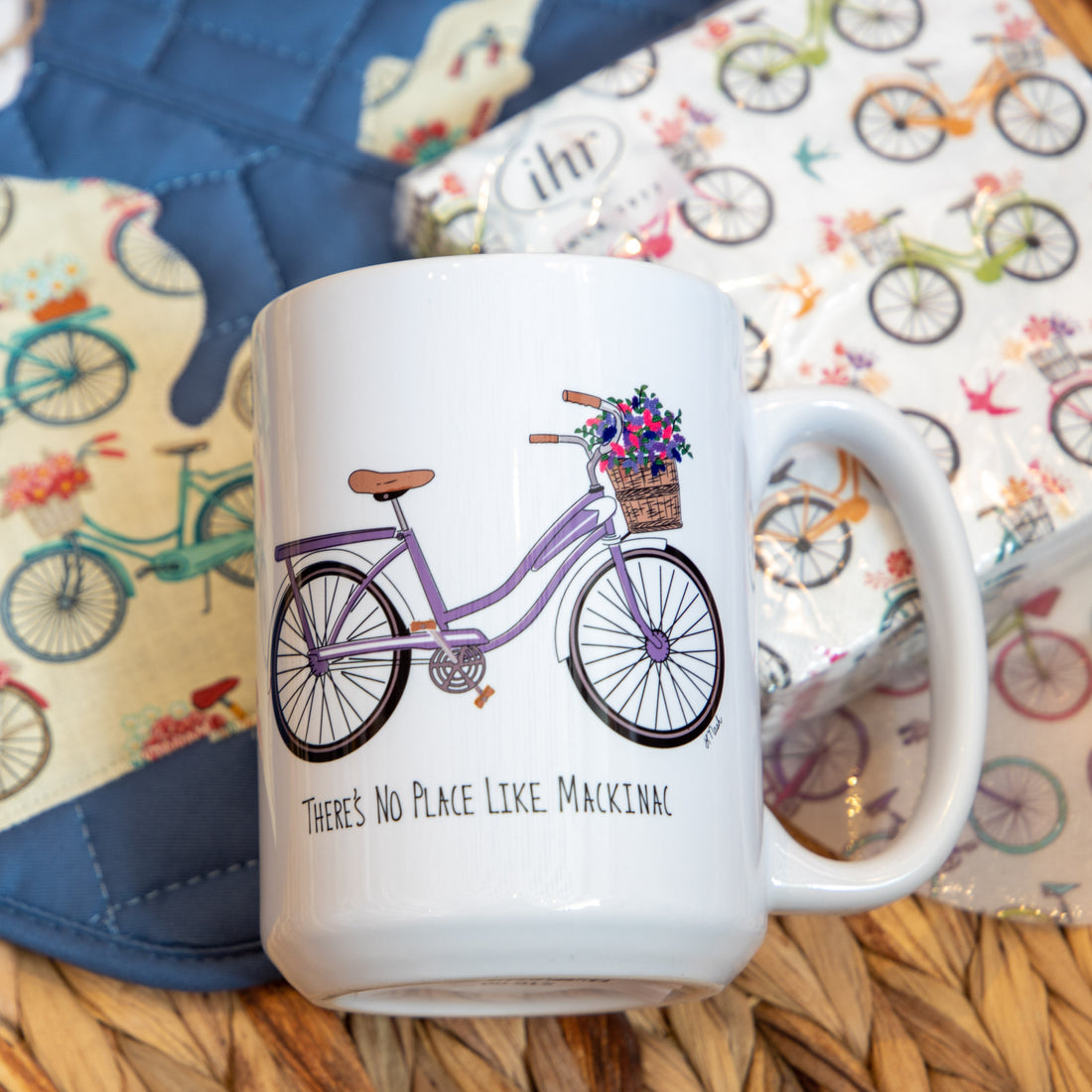 There's No Place Like Mackinac Mug I Red Cabin Studio