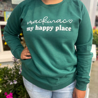 Mackinac My Happy Place Crewneck
