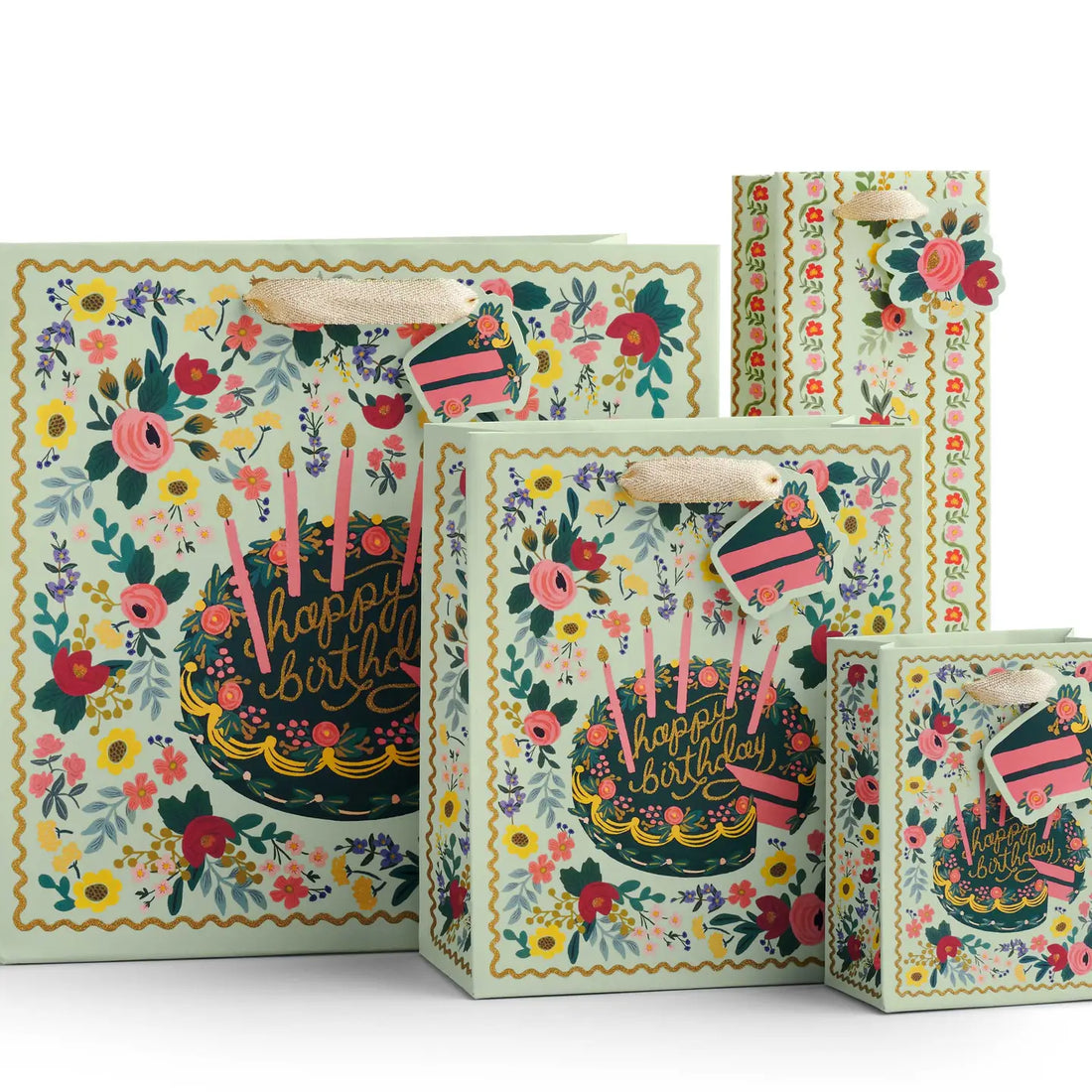 Rifle Paper Co. | Floral Cake Gift Bag