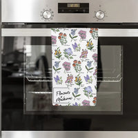 Flowers of Mackinac Tea Towel
