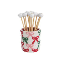 Bow Toothpick Caddy Sets