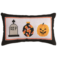Halloween Needlepoint Pillows
