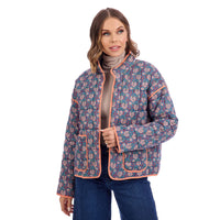 Cher Block Print Jacket