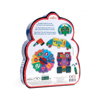 Build A Robot Shaped Box Spinner Game