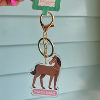 Mackinac Acrylic Key Chain