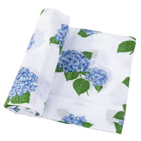 Hydrangeas Baby Swaddle Blanket