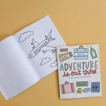 Adventure Is Out There Activity & Coloring Book