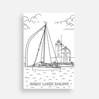 Coloring Postcard Set
