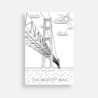 Coloring Postcard Set