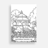 Coloring Postcard Set