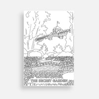 Coloring Postcard Set