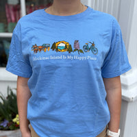 Mackinac Island Embroidered Shirt
