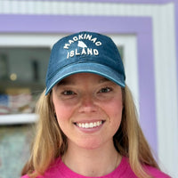 Navy Mackinac Hat