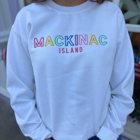 Mackinac Multicolor Crewneck Sweatshirt