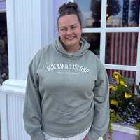 Dusty Green Straits of Mackinac Sweatshirt