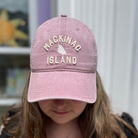 Dusty Rose Mackinac Hat