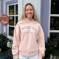 Mackinac Island Pink Hoodie