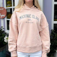 Mackinac Island Pink Hoodie