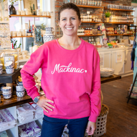 Mackinac Heart Fleece Crew