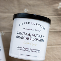 Little Luxuries' Vanilla, Sugar and Orange Blossom Candle