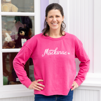 Mackinac Heart Fleece Crew