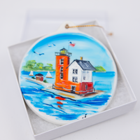 Hand Painted Mackinac Island Ornaments
