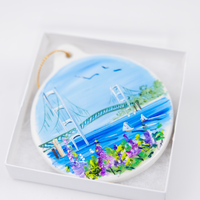 Hand Painted Mackinac Island Ornaments