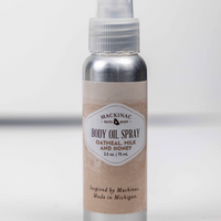 Mackinac Bath & Body | Body Oil Spray