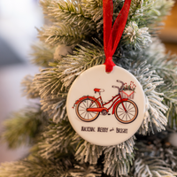 Ceramic Ornament I Red Cabin Studio