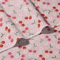 Traverse City Cherry Recycled Waffle Dish Towel