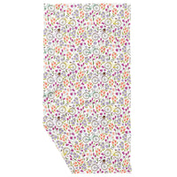 Floral Bikes Recycled Waffle Dish Towel