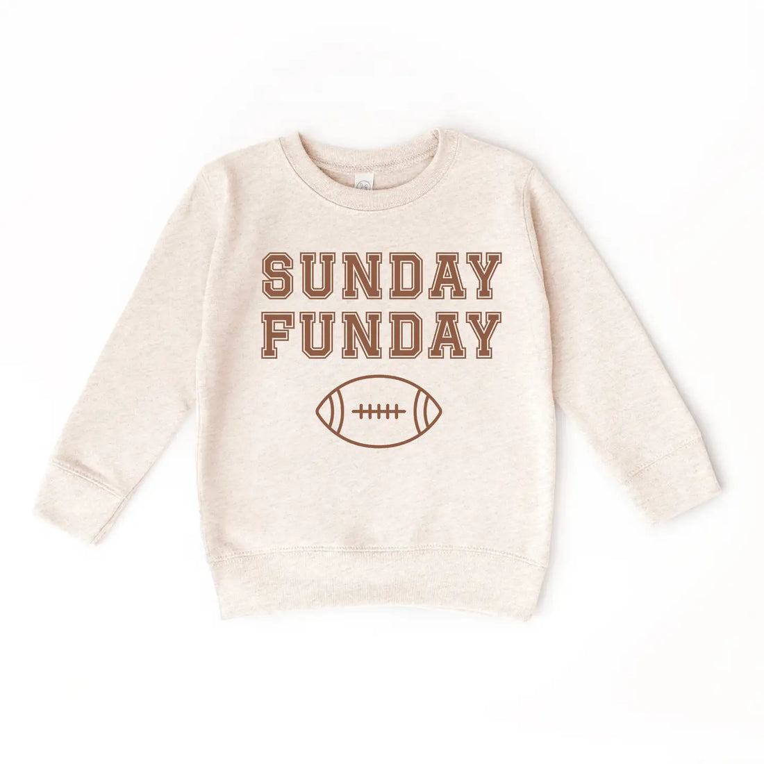 Sunday Funday Football Season Kids Sweatshirt