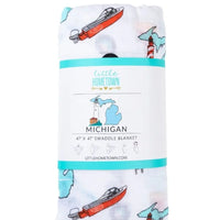Michigan Baby Swaddle Blanket