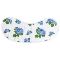 Hydrangeas Baby Burp and Bib