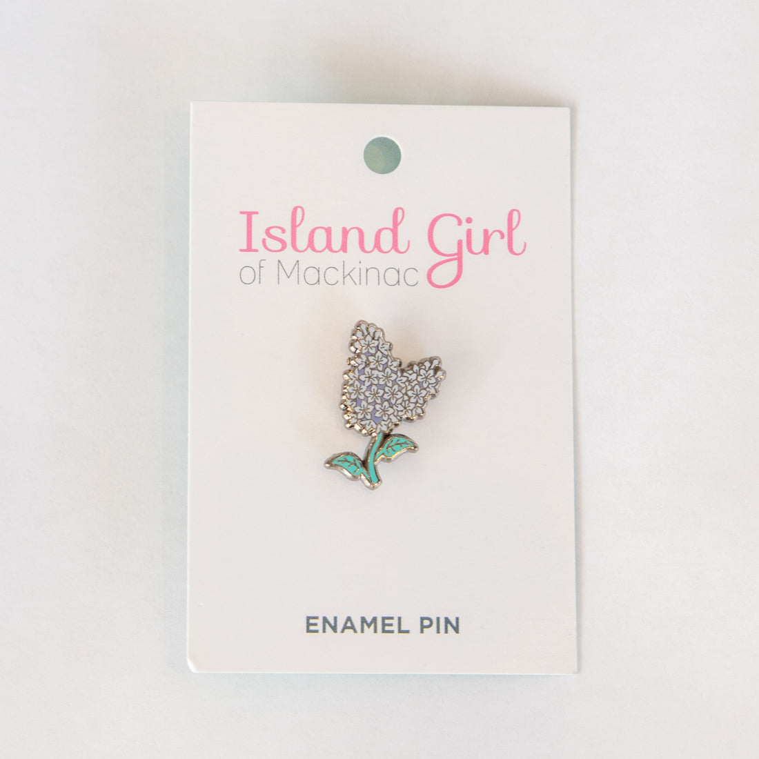 Lilac Enamel Pin
