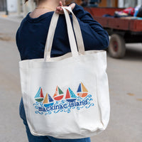 Mackinac Tote Bags