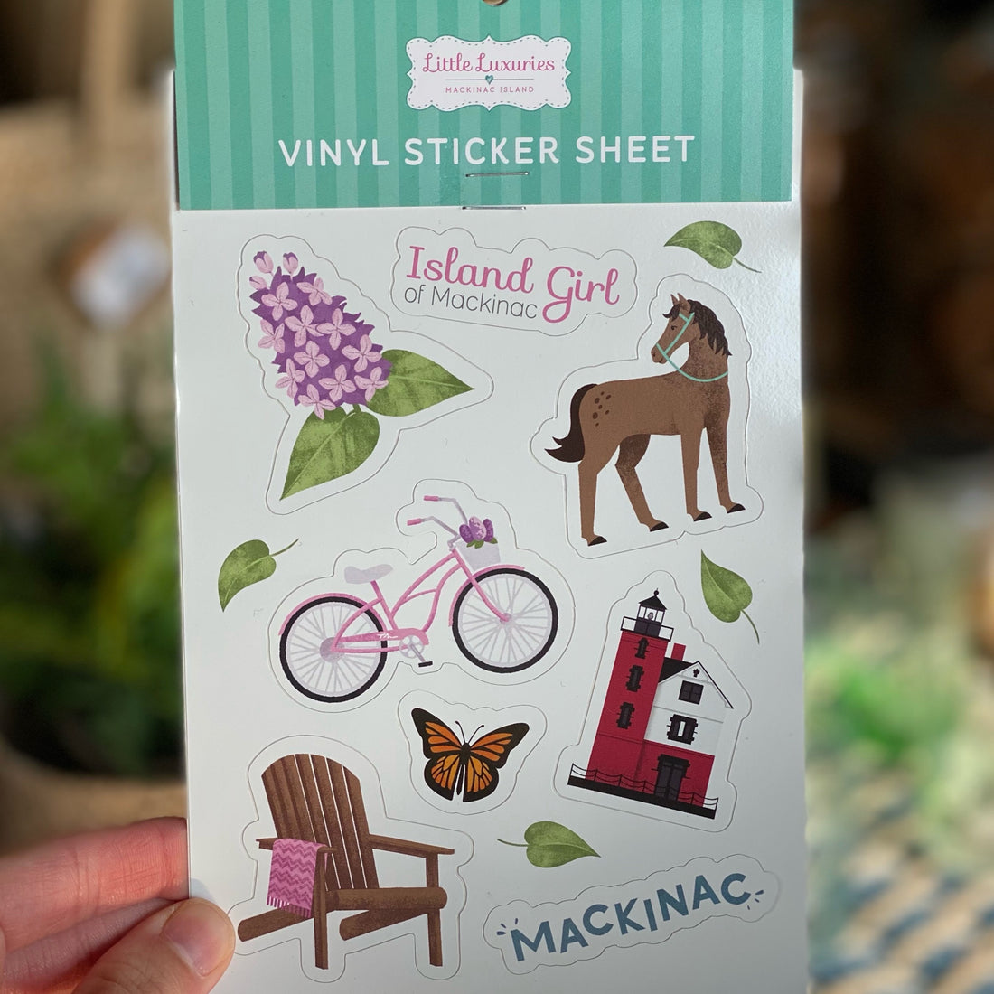 Mackinac Island Sticker Sheet
