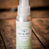 Mackinac Bath & Body | Body Oil Spray