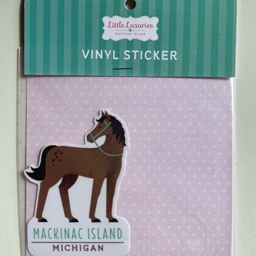 Island Girl Horse Sticker