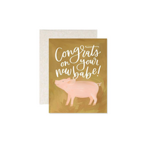 1Canoe2 | Baby Greeting Card
