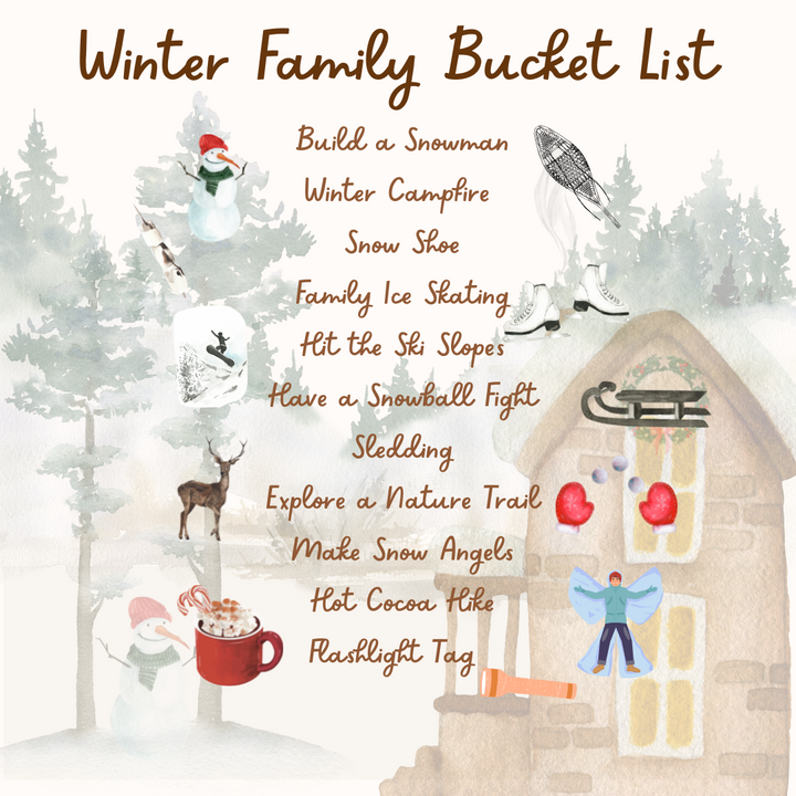 Winter Family Bucket List ❄️