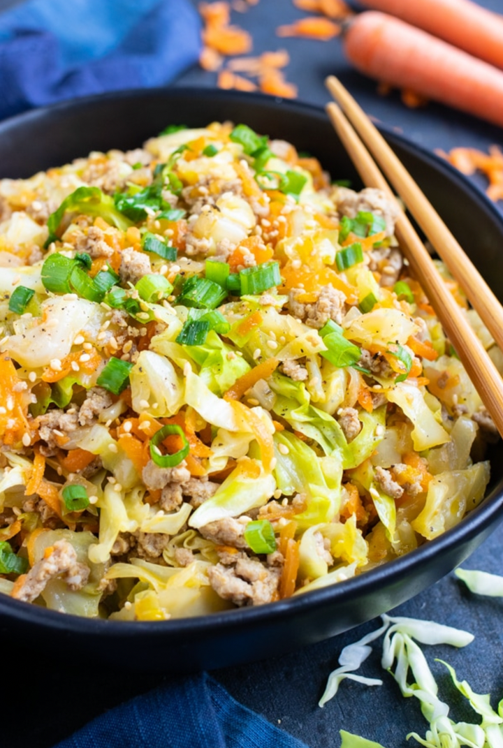Egg Roll in A Bowl